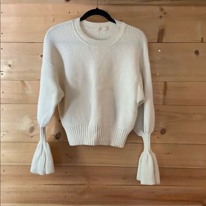 Moth ivory sweater size small